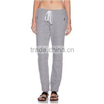 Wholesale New style Side zipper tracksuit pants for ladies