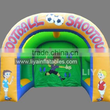 High quality shooting target soccer goal for outdoor playing