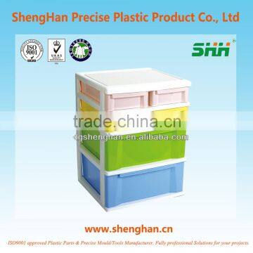 Customized modern home plastic storage box