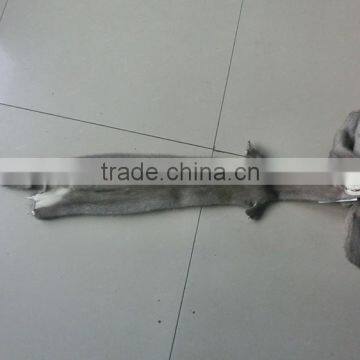 White Mink Fur Skin / Real Animal Fur photo-5