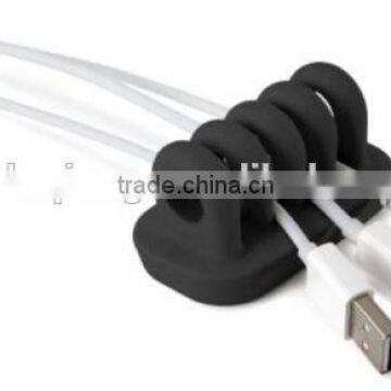 Various design earphone cable winder,silicone cable winder