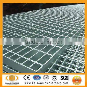 Hai Ao galvanized steel bar grating standard weight,stainless floor grating