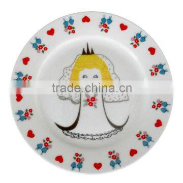 2013 Ceramic Microwave Simple Design Melamine Plates Dishes