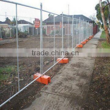 temporary construction fence hot dipped galvanized