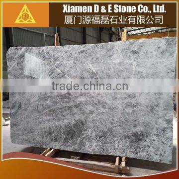 New polished grey marble slab Carrera grey marble