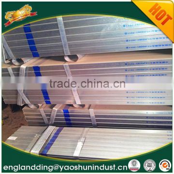 Pre galvanized square/retangular steel pipe and tube