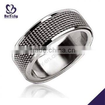 2015 cheap price jewelry 316l stainless steel indian ring silver