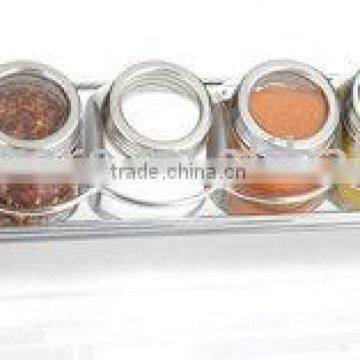 GLASS SPICE JAR/STORAGE JAR