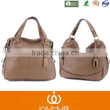 2014 Earth Color Vintage Pu Handbag Wholesale/Latest Women Bags