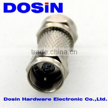 zinc aloy 50 ohm f connector