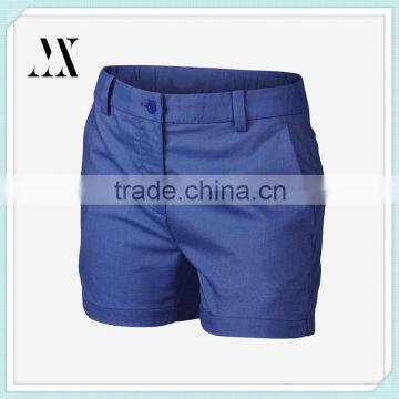 High Quality Custom Slim Fit Dry Fit Girls Golf Shorts Sports and Leisure Short Pants Wholesale