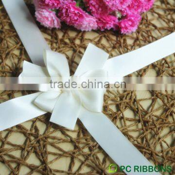 PC High Quality Adhesive Satin Ribbon Bow for Packaging photo-3