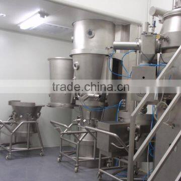 DPL Mutifunctional Fluidized Bed Processor/fluid Bed Coating Machine
