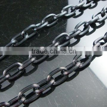 black color fashion new design chains for garment