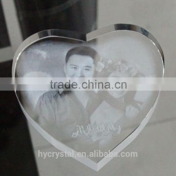 2016 new 3d crystal laser engraving gift