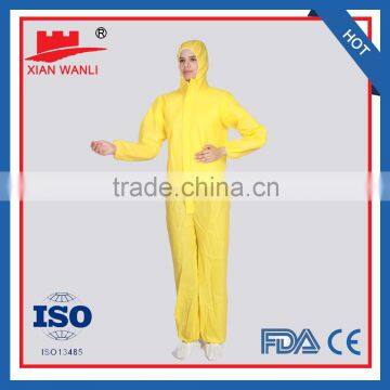 Disposable Yellow fr Coverall photo-2