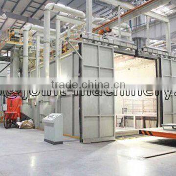 automatic sandblasting machine shot blasting machine ce