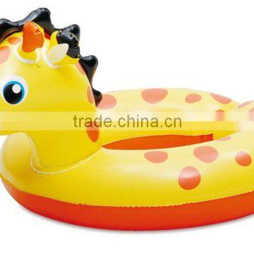 Animal Kids Swim Split Rings, giraffe kids swim ring, lovely animal swim ring
