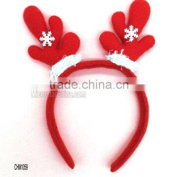 New Year Sweet Girl Jewelry Party Fashion Deer Hoop Headband Wholesale photo-3