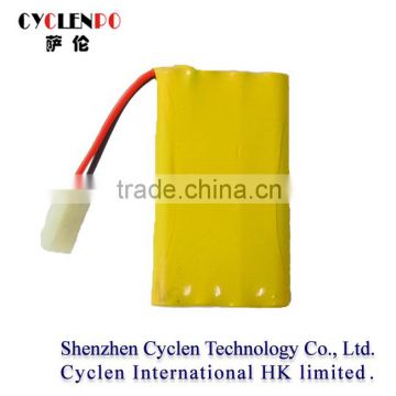 Nickel Cadmium rechargeable battery 4.8v 4500mah for solor light or power tool