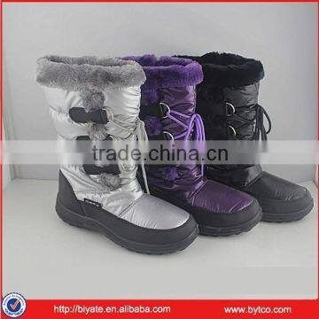 Fashion design warm wearing women snow boots