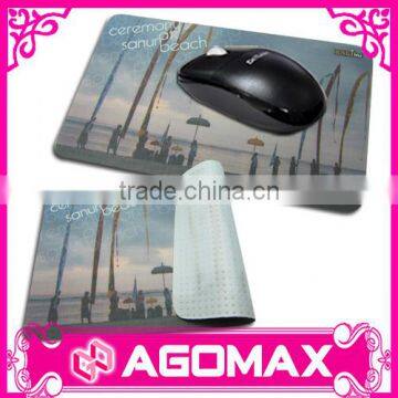 High quality portable foldable washable fabric cheap mouse pad