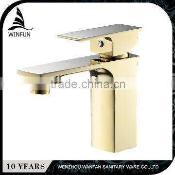 New product bathroom gold/rose gold basin faucet