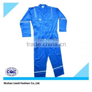 new designs royal blue coverall with reflective tape