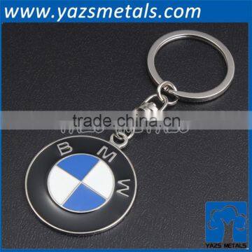 custom design soft enamel metal car keychain