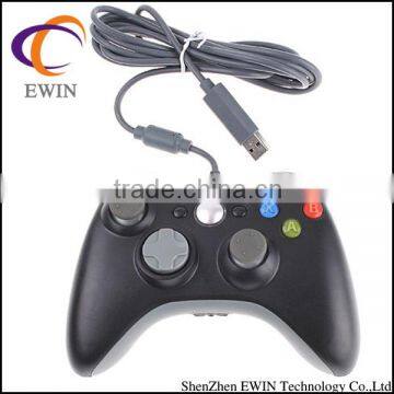 For xbox360&PC wired controller -black new