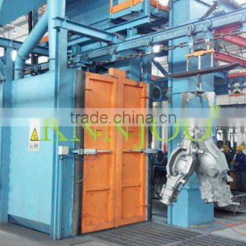 Chain Type Overhead Rail Shot Blasting Machine