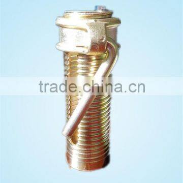 steel props parts golden color outer thread prop sleeve