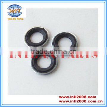 Auto 1.3mm*23.6mm*15.5mm air-conditioner compressor washer gasket/shaft seal/sellos silver