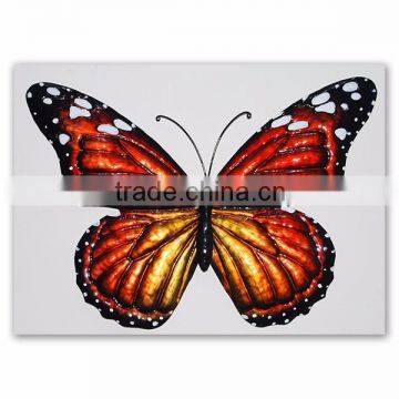 New Product Wrought Iron Butterfly Art Metal Craft for Garden Decor