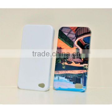 mobile phone case factory /3D sublimation BLANK case for iPhone 4S