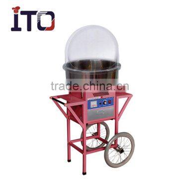 SY-MJ500C High Quality Electric Cotton Candy Machine with Cart