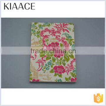 Creative kraft paper flower notebook cheap school stationery