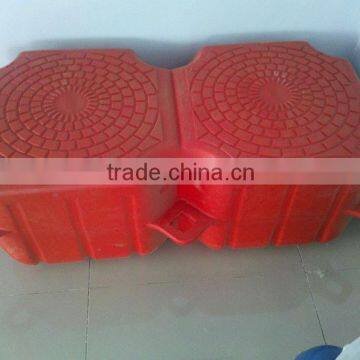Blow mould floating dock