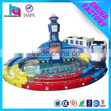 New product children play equipment riding track Castle train track