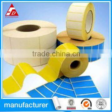 hot sell self adhesive blank label paper by manufacture