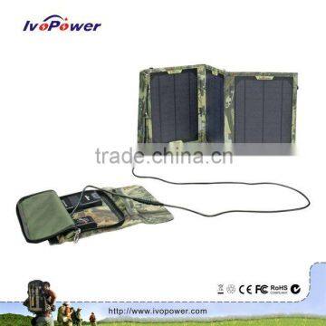 Best Selling Multi-purpose Portable 15W Solar Charger For Outdoor Activities