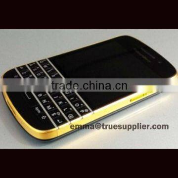 For Blackberry Q10 24ct Gold Bezel Front Housing