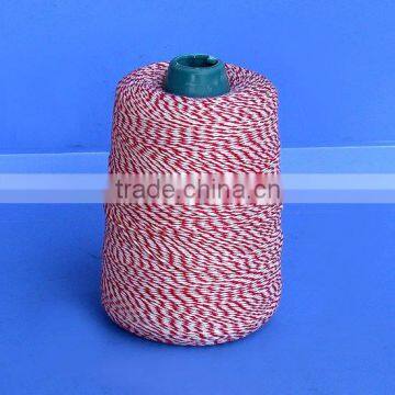 100 polyester bag closing sewing thread colored