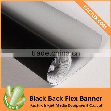 Black Back Flex Banner for Outdoor Advertisement