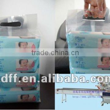 wet tissue handle hole Packaging Machinery