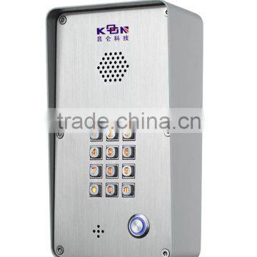 Available for dialing numbers stored Flush/wall mounting KNZD-43 Loudspeaking Emergency phone Lift intercom Koontech