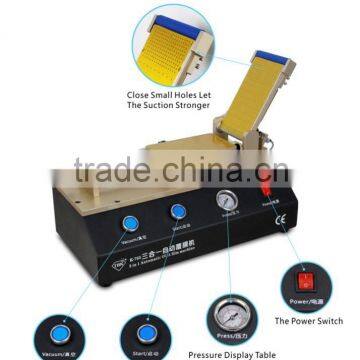 Universal Precision Built-in air compressor OCA and Polarizing film laminator laminating machine for iPhone/Samsung