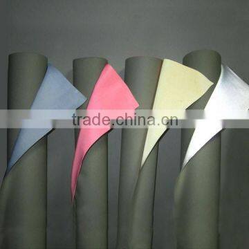 Silver PVC Reflective Leather Material for Sport Shoes, Bags ( 0.25mm-0.8mm)