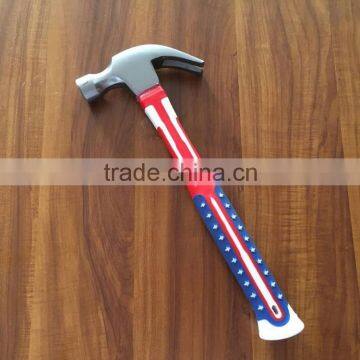 Professional claw hammer with wood handle or plastic handle /handle tools