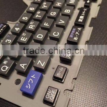 Plastic + Rubber (P+R) Keypad